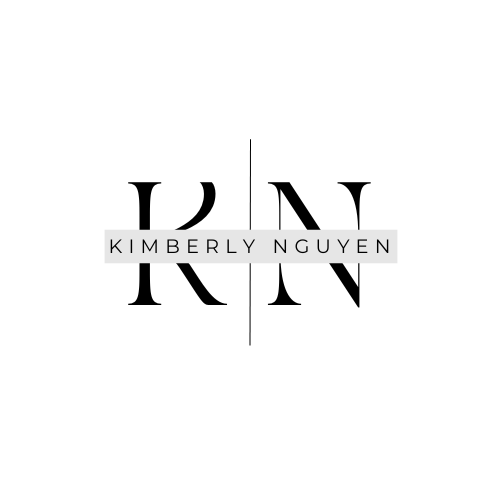 Black Elegant Modern Name Initials Monogram Logo